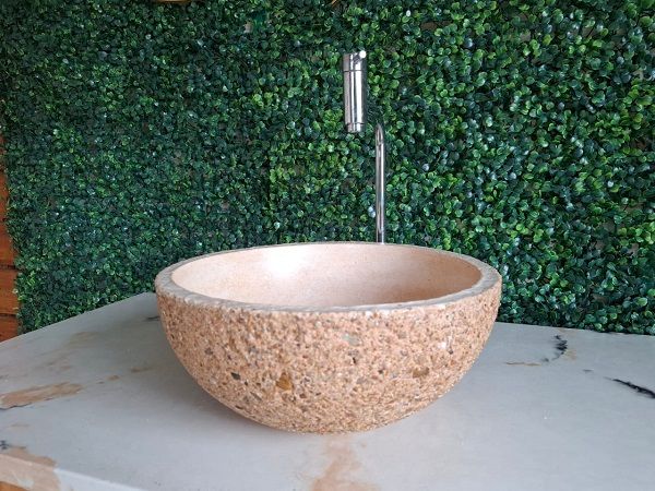 Cuba para Banheiro de Concreto Design Sofisticado 33x13 cm - Grife 151