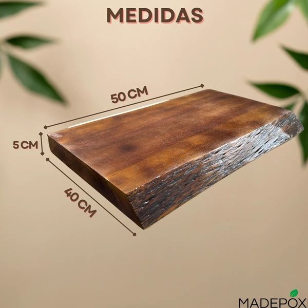 Prancha Rustica Bancada Lavabo 50cmx40cmx5cm